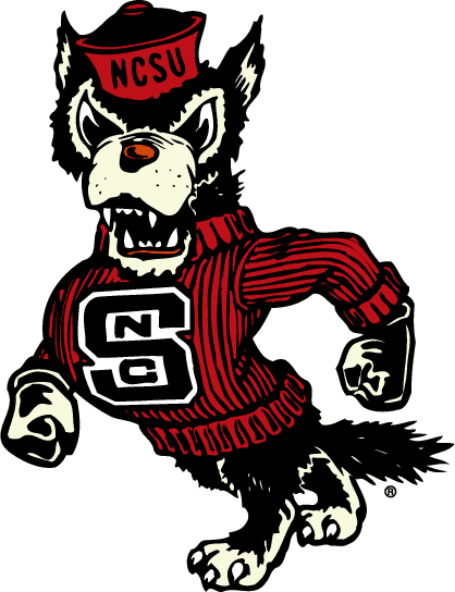 North Carolina State Wolfpack 1972-1999 Logo iron on paper